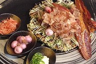 Chase Kojima's okonomiyaki.