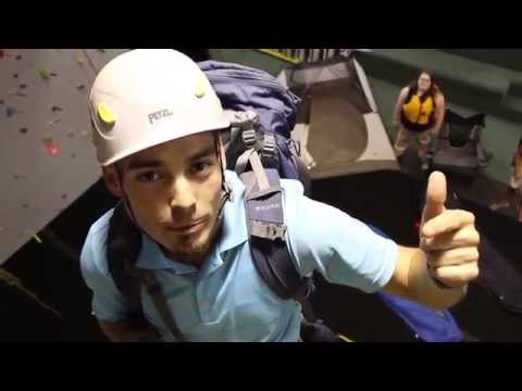 Inside the Vanderbilt Outdoor Recreation Center