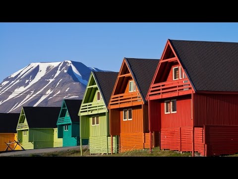 Longyearbyen, Svalbard, Norway   The World's Most Northerly Town