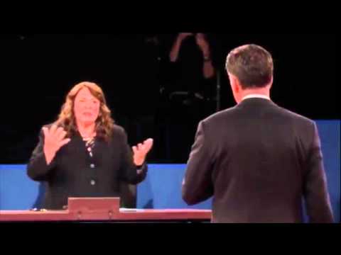 2nd Presidential Debate: Candy Crowley Fact Checks Mitt Romney on Libya Attack, Oct. 16, 2012