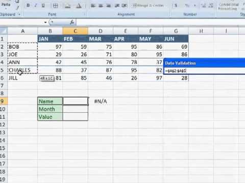 Use the INDEX & MATCH Functions to Perform Lookups