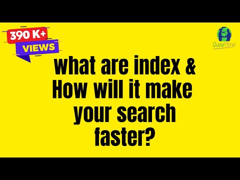 SQL Server training and interview question:-What is index and how does it make your search faster ?.