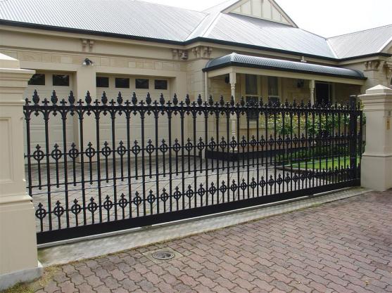 Wrought Iron Gates by Hindmarsh Fencing & Wrought Iron Security Doors