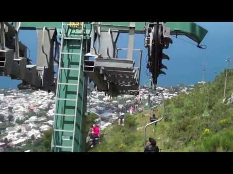 Travel Guide - Capri Italy - Chair Lift to top of Monte Solaro - Isle of Capri