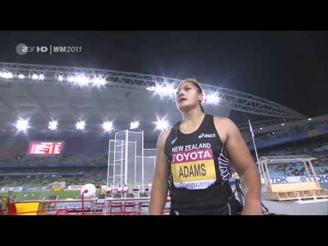 Valerie Adams, 21,24 en Daegu 2011. HD