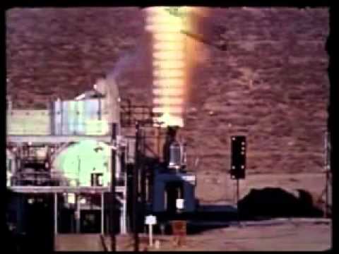 NASA Project ROVER NERVA Nuclear Rocket Engine testing @ Jackass Flats