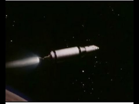 Nuclear Propulsion In Space 1968 NERVA Manned Mars mission NASA video