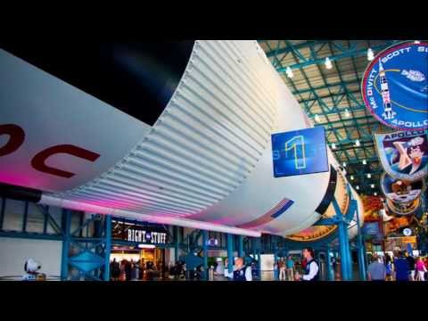 Florida: Cape Canaveral NASA Kennedy Space Center - Orlando Florida HD