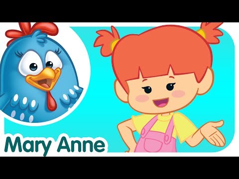 MARY ANNE COUNTS TO -  Gallina Pintadita's ENGLISH SONG