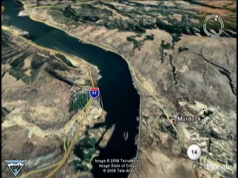 Columbia River Google Earth Dam Tour