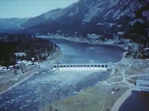 The Columbia River in the 1940s - Grand Coulee Dam - Lake Roosevelt - CharlieDeanArchives