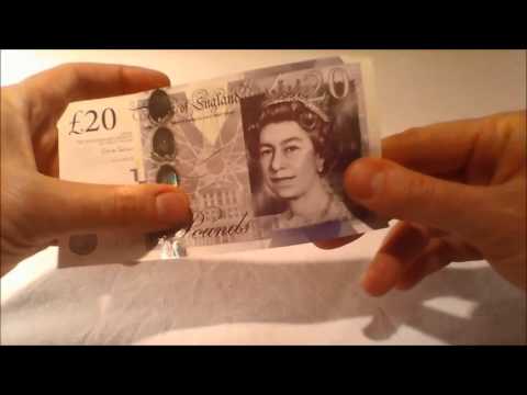 Twenty Pound sterling note- Design and security features