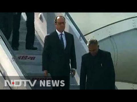 French President arrives in Chandigarh for 3-day India visit