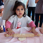 Matzah Bakery at Hug A Bub. Hila Avitan. Pic Noel Kessel.