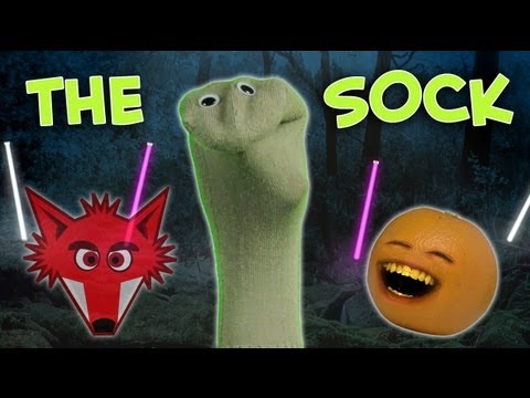 Annoying Orange - The Sock (What Does The Fox Say? Ylvis Parody)