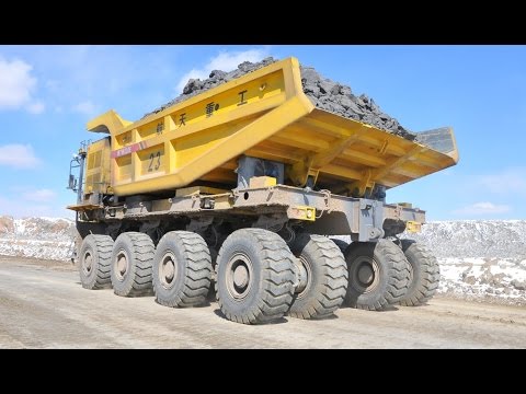 The Largest Chinese Mining Truck - WTW220E