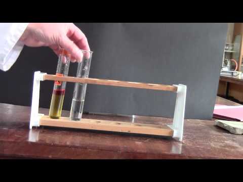 Chlorine Water Reacting with Iodide and Bromide