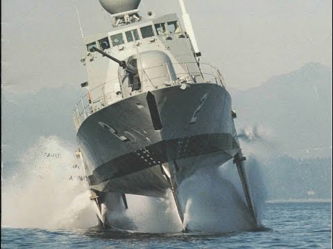 The Fastest Ship in the US Navy: Boeing Pegasus-Class Hydrofoils (720p)