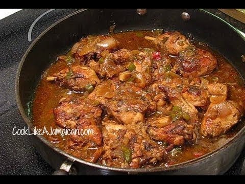 Jamaican Brown Stew Chicken Recipe Video