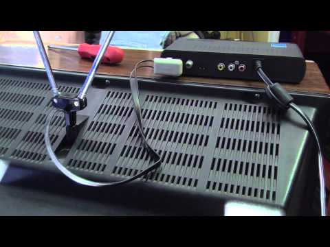 Hooking up a Digital TV Converter Box