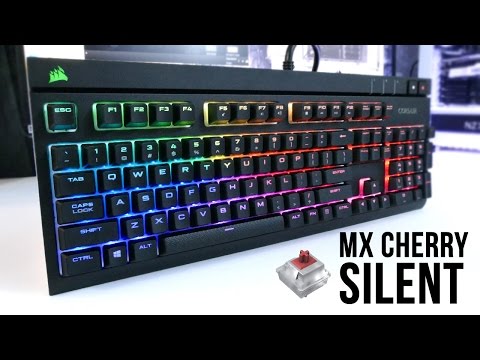 Review! Corsair Strafe RGB Keyboard w/ MX Silent Switches