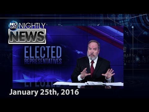 Infowars Nightly News - Will Bloomberg Crash The Third Party? - 01/25/2016