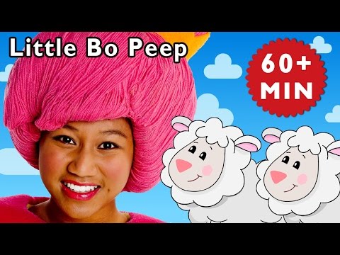 Little Bo Peep and More | Nursery Rhymes from Mother Goose Club!