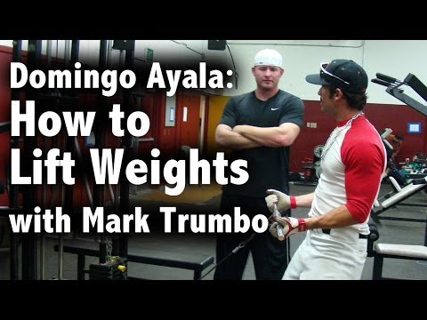 How to Lift Weights with Domingo Ayala and Mark Trumbo