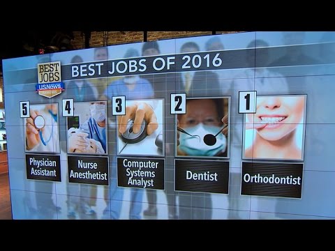 U.S. News & World Report reveals best jobs of 2016