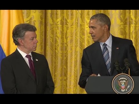 Presidente Santos y Obama en los 15 Años del Plan Colombia.(Discurso Completo)