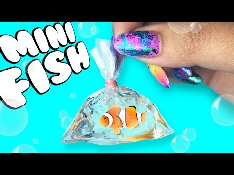 MINIATURE FISH in a BAG! ♥ DIY