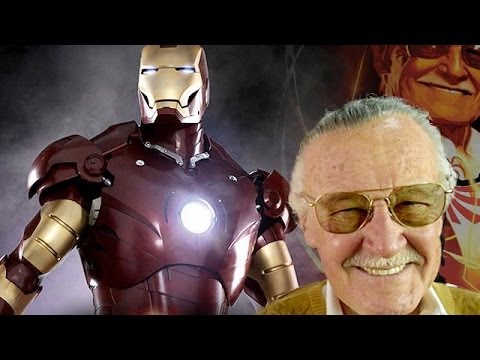 Stan Lee meets Real Tony Stark at Legacy Effects