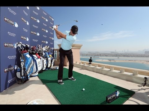 DP World Tour Championship Atlantis Challenge - European Tour stars from the 22nd floor