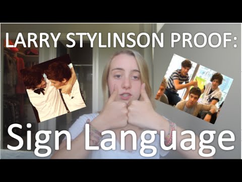 LARRY STYLINSON PROOF: Sign Language