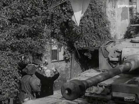 Combat Scenes-Second World War Film "Němá barikáda/Silent barricade" Prague Uprising 1945