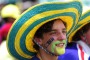 Reece Moulden and Nick Forester were among the fans at Manuka Oval to watch Australia play India in January. 