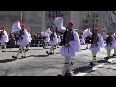 Greek Independence Parade~NYC~2015~Presidential Guard Evzones~NYCParadelife