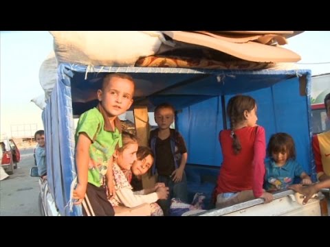 Iraqi refugees risk all to escape ISIS