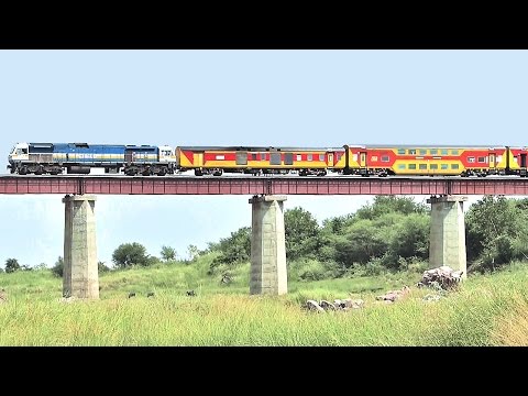 The DOUBLE DECKER Trains : Indian Railways