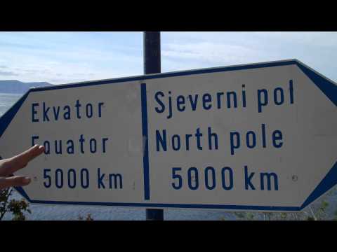 The 45th parallel north across Sanj Croatia