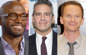 taye diggs, andy cohen, neil patrick harris, michael strahan replace