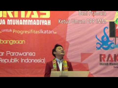 Pidato Ketua Umum DPP IMM  Ikatan Mahasiswa Muhammadiyah