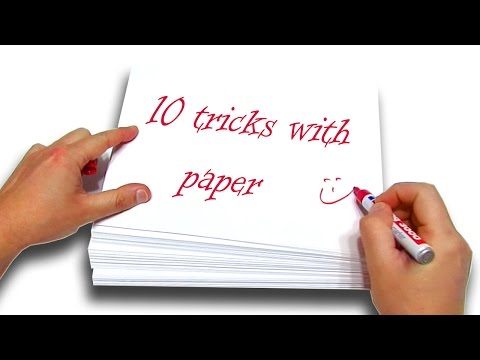 10+1 Tricks With Paper