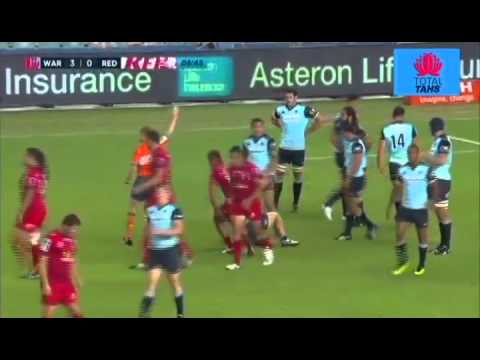 Waratahs v Reds 1st Half  Super Rugby Round 1 2016