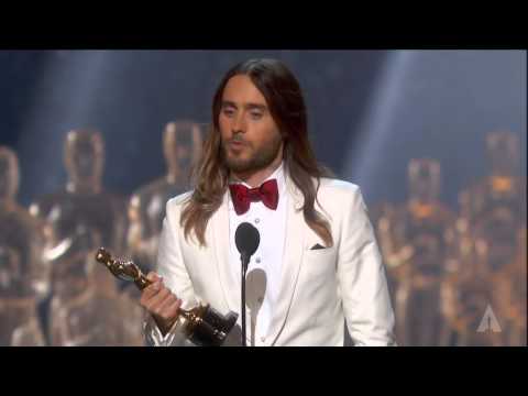 Jared Leto winning Best Supporting Actor