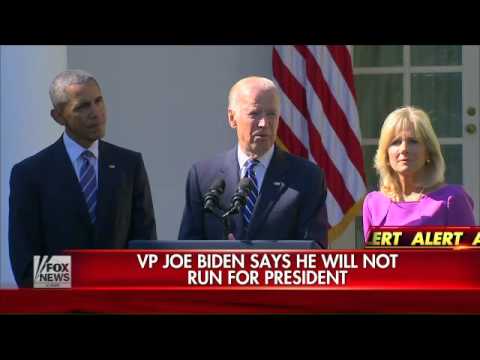 Joe Biden: Window to run for president 'has closed'