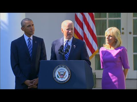 Joe Biden Announces He Will Not Run For President (10-21-15)