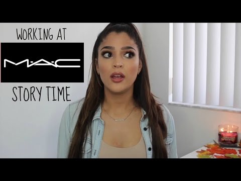 WORKING AT MAC: Story Time | IM RACIST?!