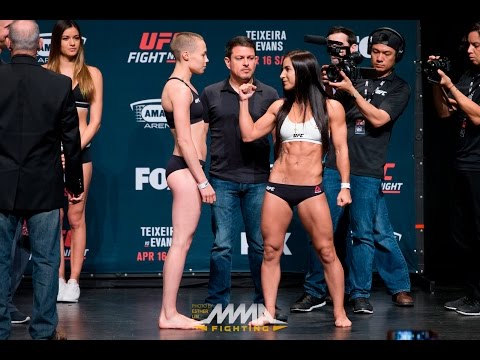 UFC on FOX 19 Weigh-Ins: Rose Namajunas vs. Tecia Torres