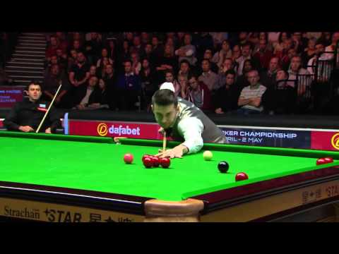 Mark Selby v Ronnie O'Sullivan final frame of 2016 Dafabet Masters quarter final